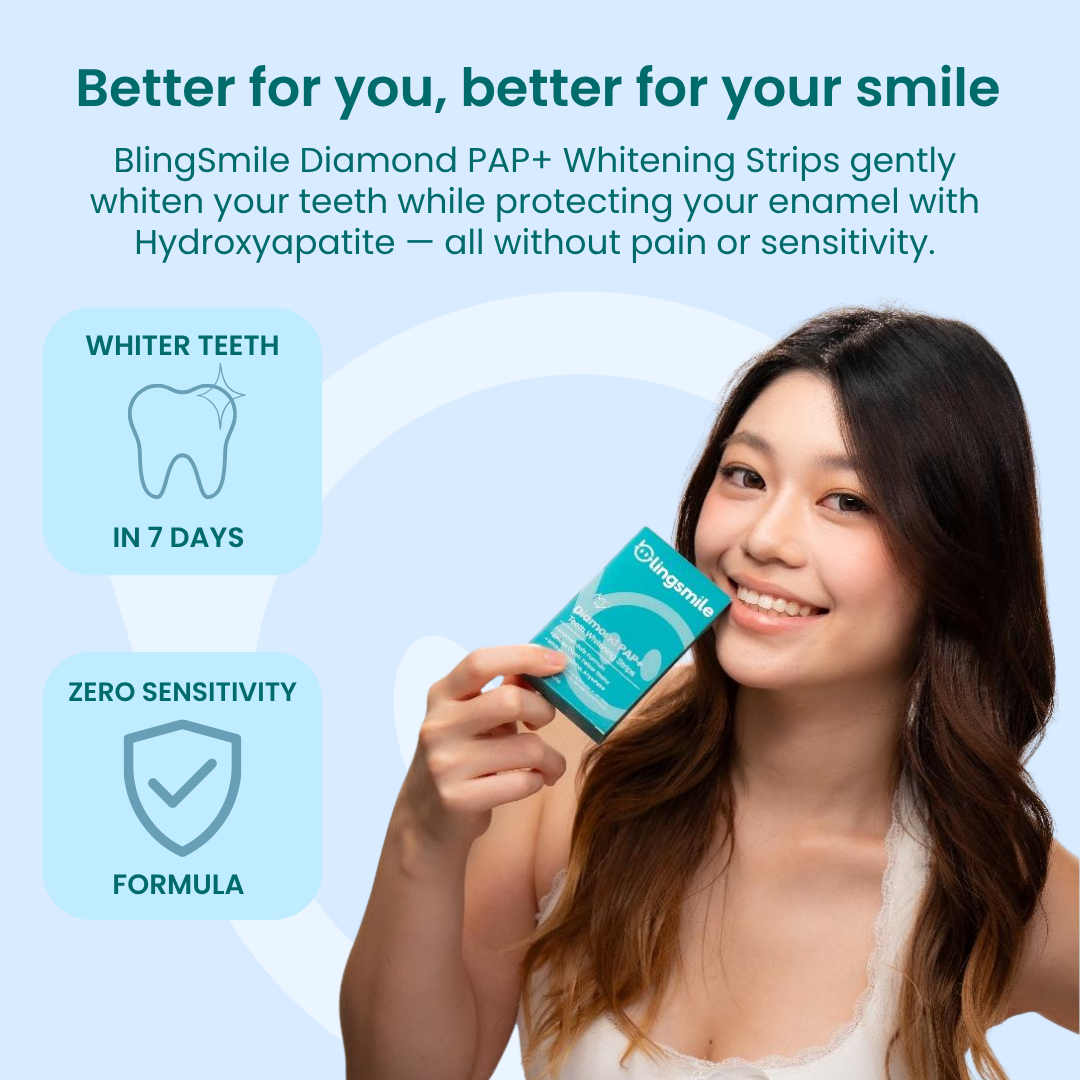 Diamond PAP+ Teeth Whitening Strips™